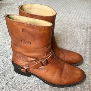 Frye Brown Leather Boot sz 6.5